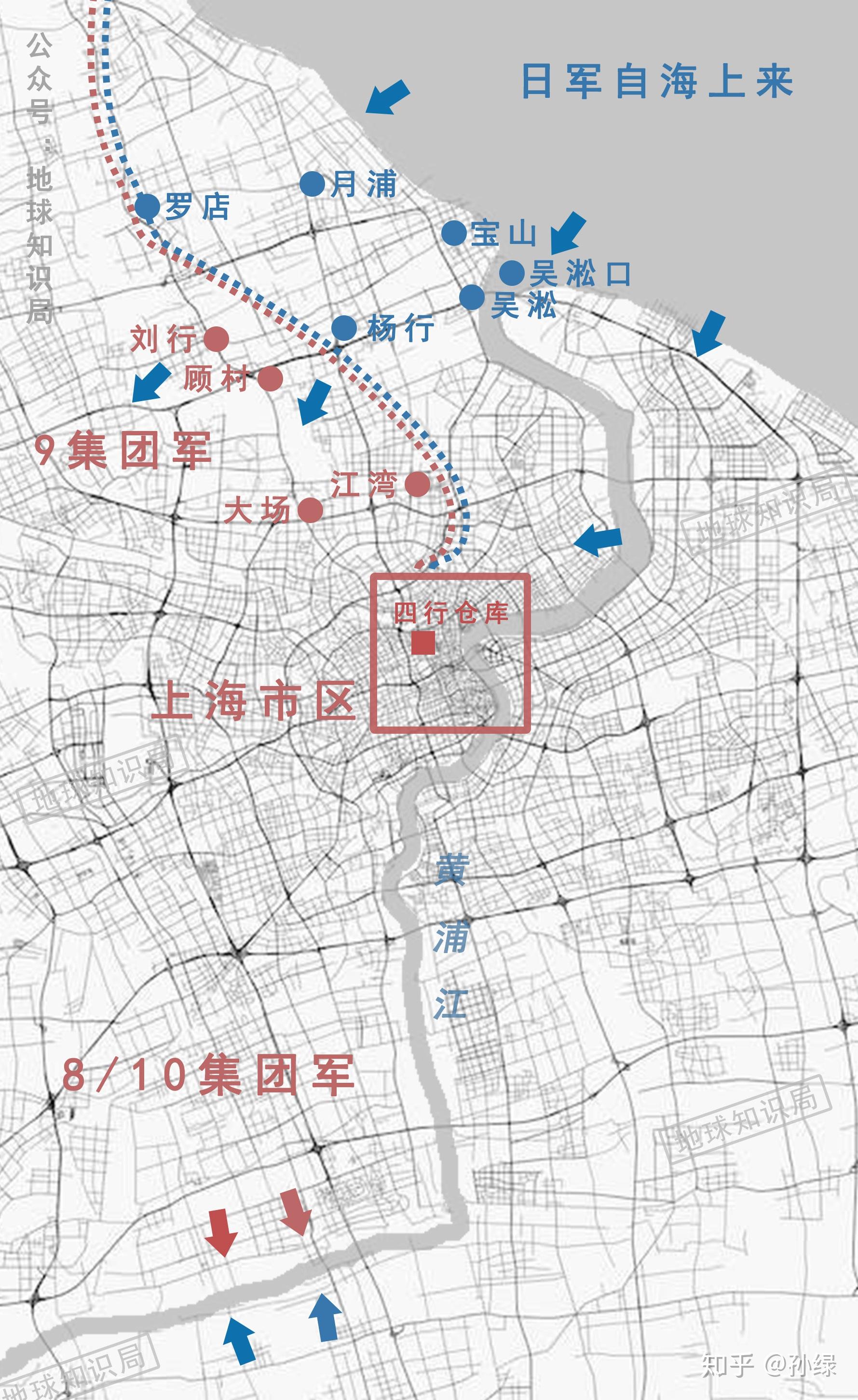 但军力的差距很快体现出来,上海是守不住了▼中国军队在初期其实占据