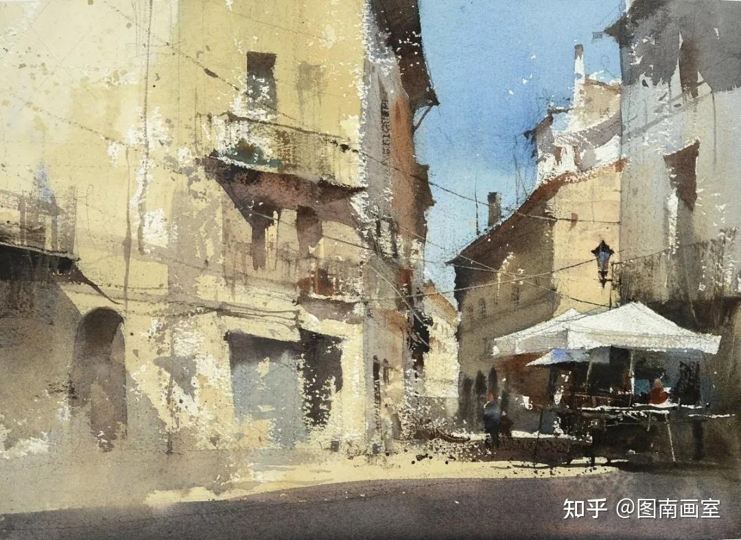 风景写生作品赏析 | 画心中感受的,不画眼里看到的 - 知乎