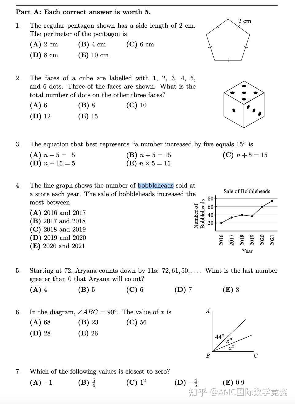Gauss Math Test 适合初中生参加的:高斯数学竞赛!最后20天备考攻略来了~ - 知乎