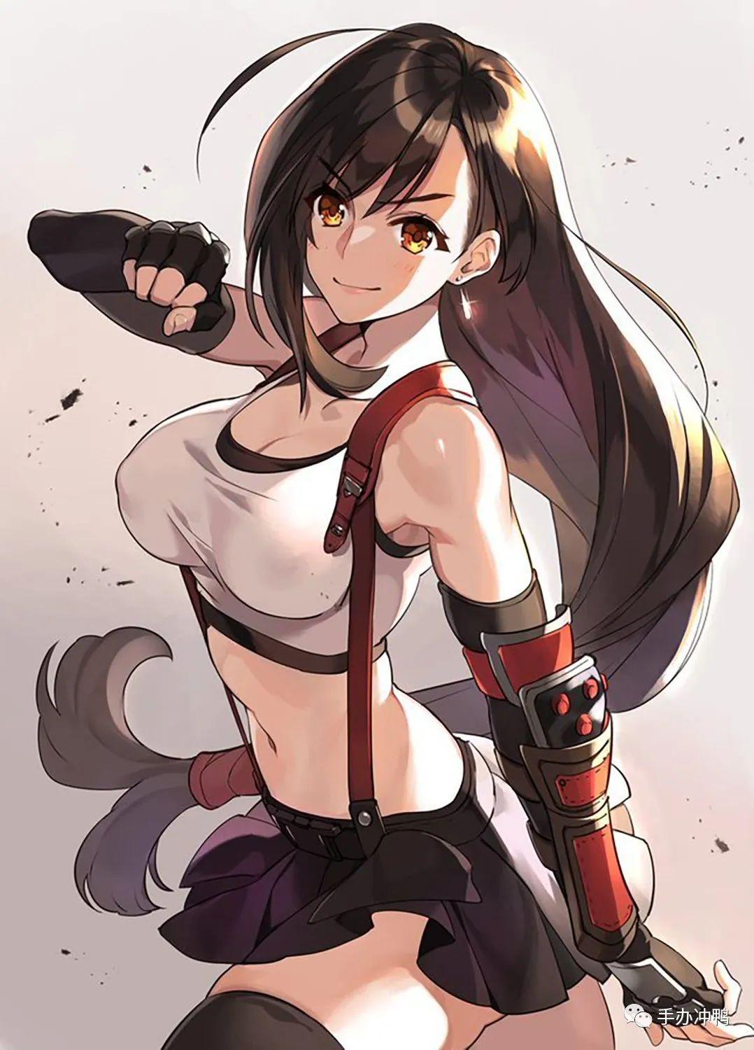 什么蒙蔽了我的双眼ff7蒂法插画汇总冲