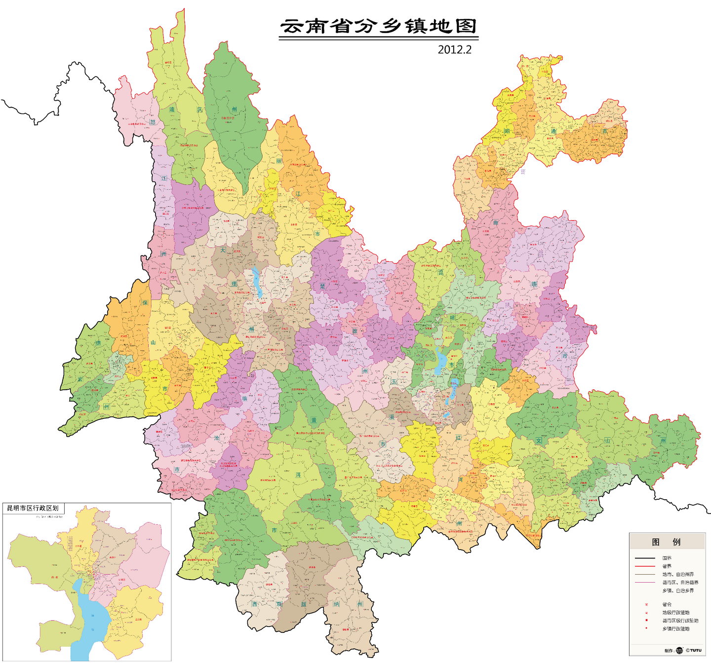 各省分镇地图(带村界) - 知乎