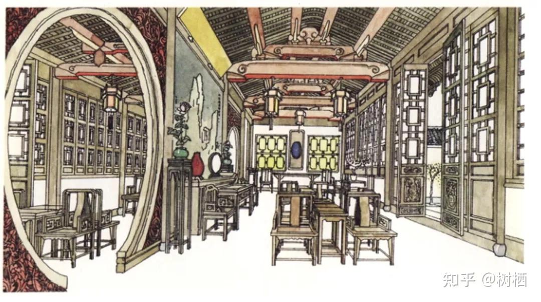 【中国建筑史知识干货15】——中国古代建筑室内隔断细则 - 知乎