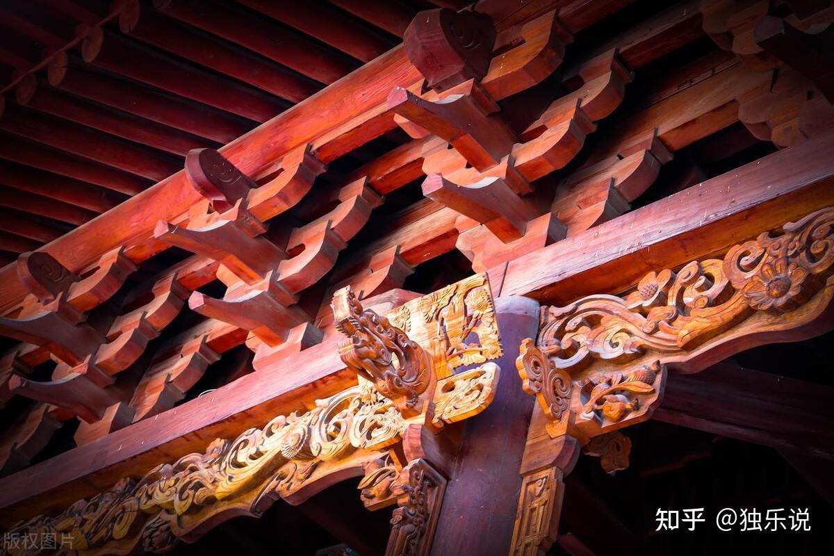 中国古建筑中的只是(九):古建筑“三分”之中分(斗拱篇) - 知乎