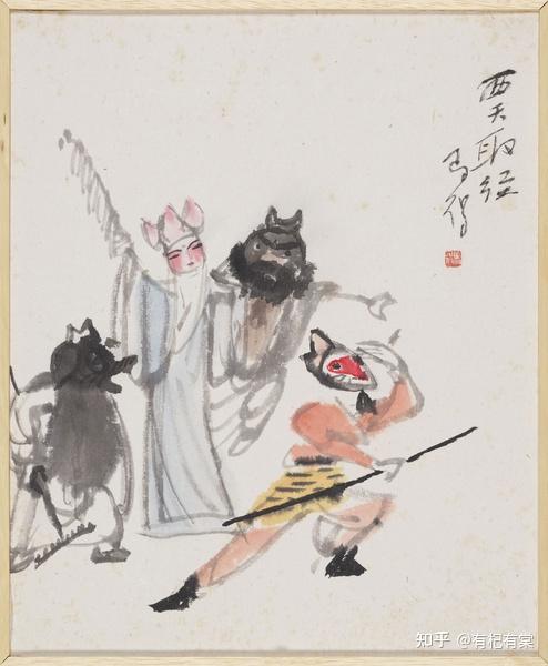棹雪扫花-高马得绘画作品鉴赏(三) - 知乎