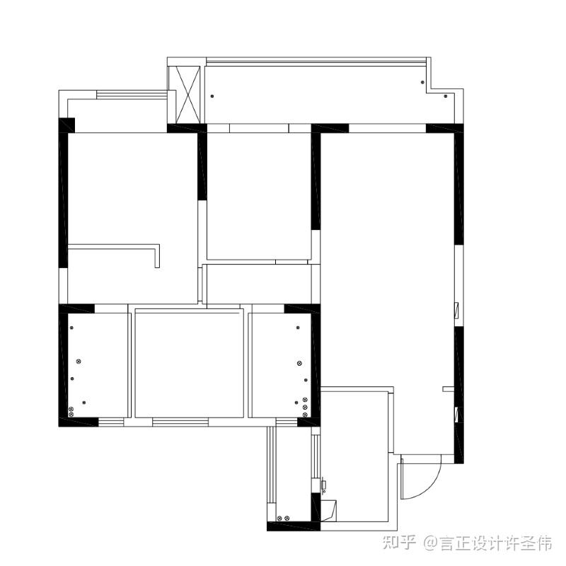 重庆室内设计工作室言正新作|【安徽南湖大观】被喜欢的奶油色无法定义的中古风 - 知乎