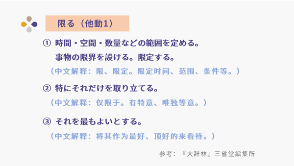 日语语法中的“限制级”话题—「限る、限り」(上篇·「限る」) - 知乎