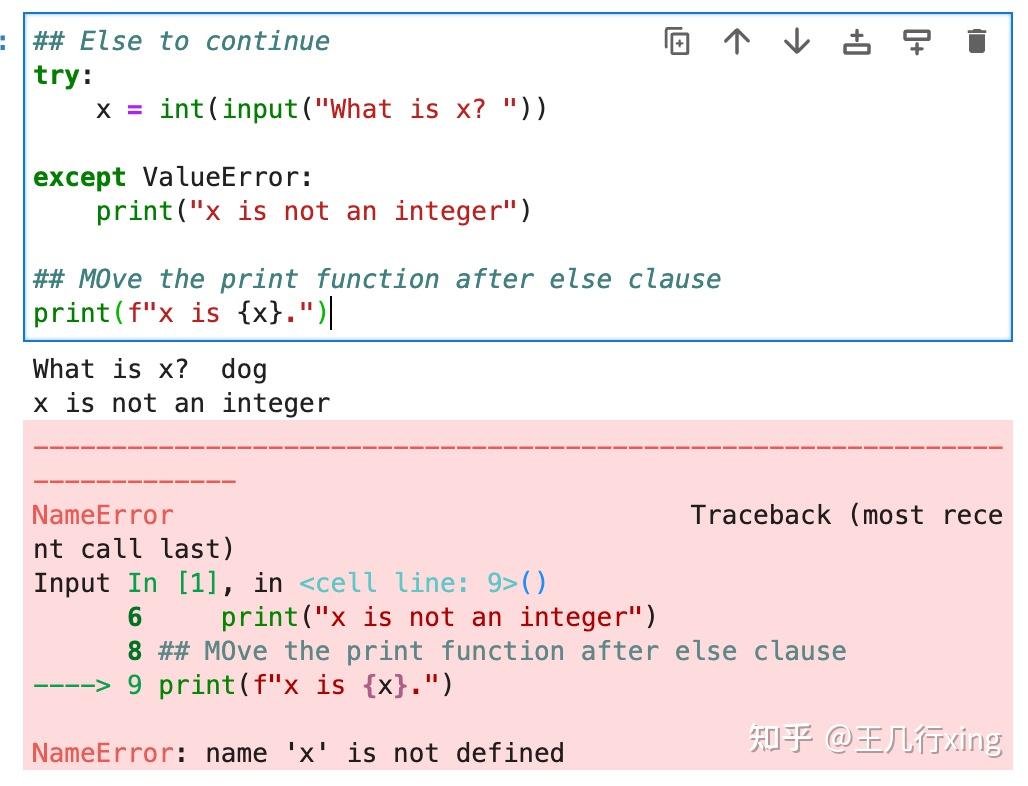 【Python-刷题基础】error handle 异常处理:try...except...else...break...pass - 知乎