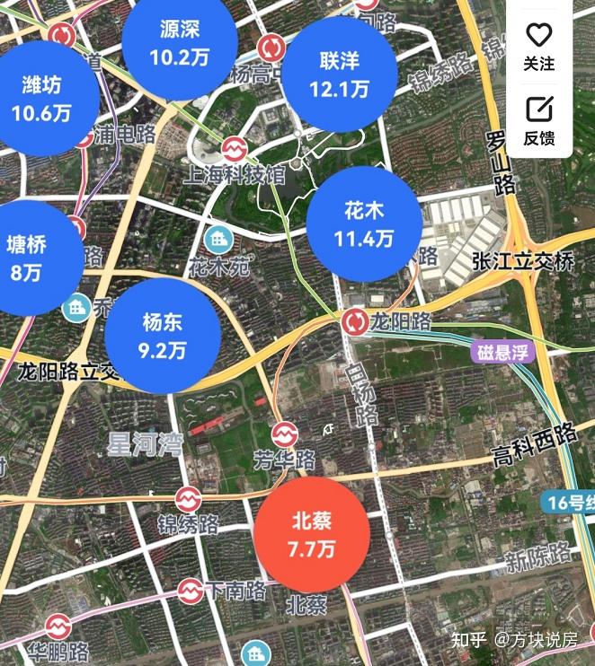 13号线有6站(华鹏路,下南路,北蔡,陈春路,莲溪路,华夏中路).