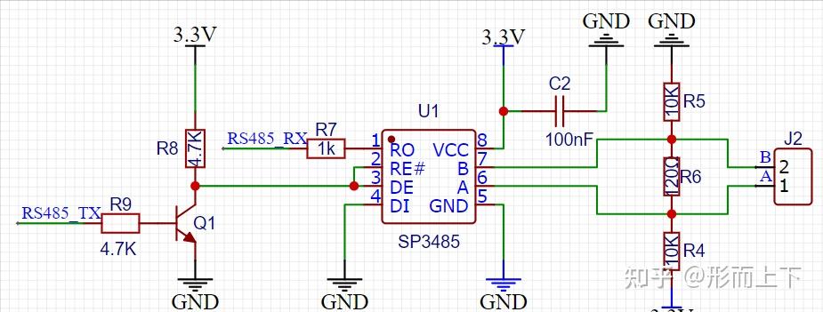 RS485通信----基本原理+电路图 - 知乎