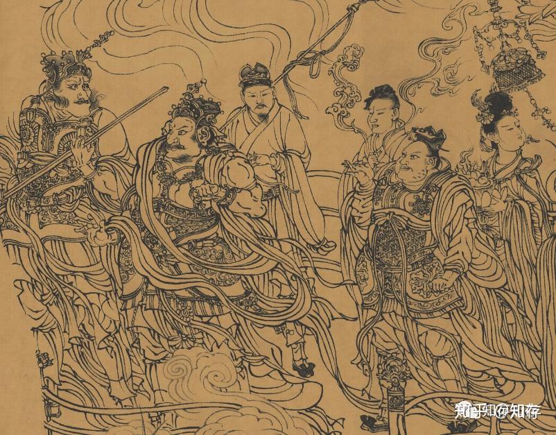 画圣吴道子吴带当风兰叶描