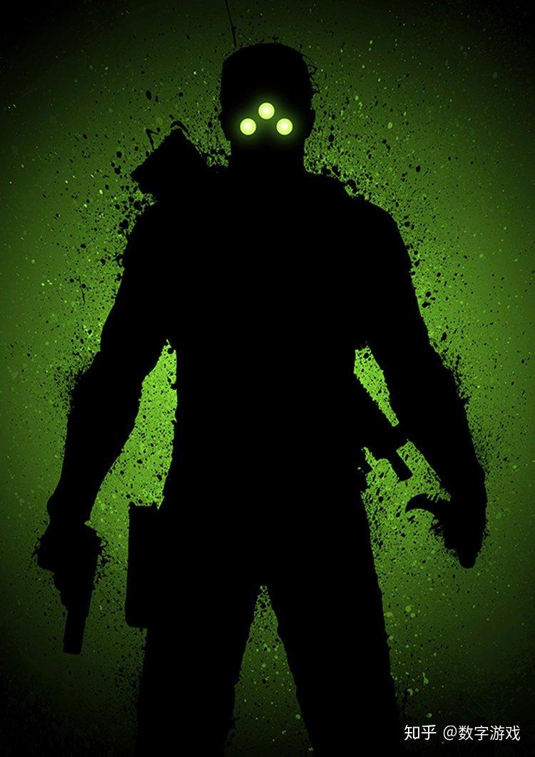 《杀手:代号47》代号47的剪影画作《鸟人》瑞根的剪影画作《忍者神龟