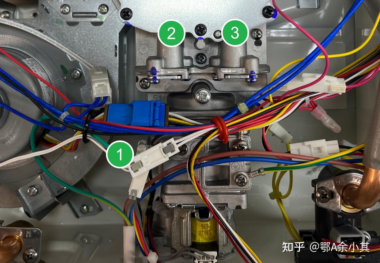 热水器混水阀拆解图片