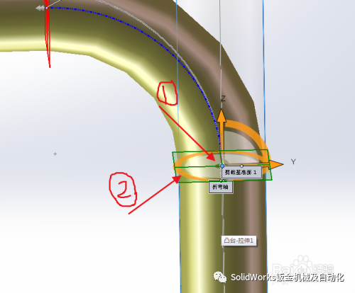 solidworks弯曲特征实例 - 知乎