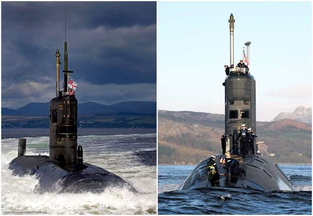 英国攻击性核潜艇图片