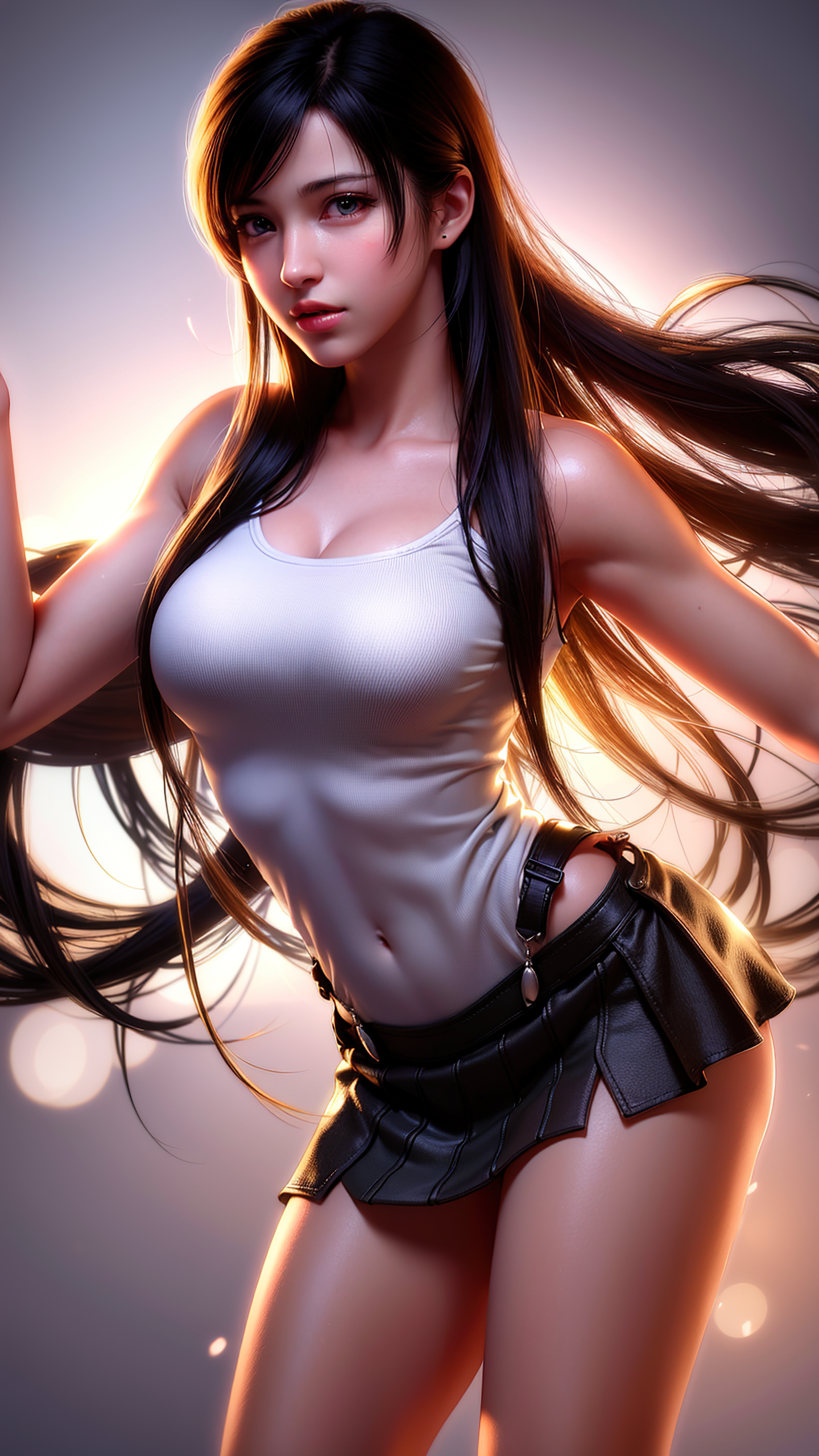 520张蒂法休闲装图集ai绘画动漫卡通二次元手机电脑高清壁纸