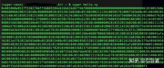 使用 Vyper 实现智能合约——一种 Python 方法 - 知乎