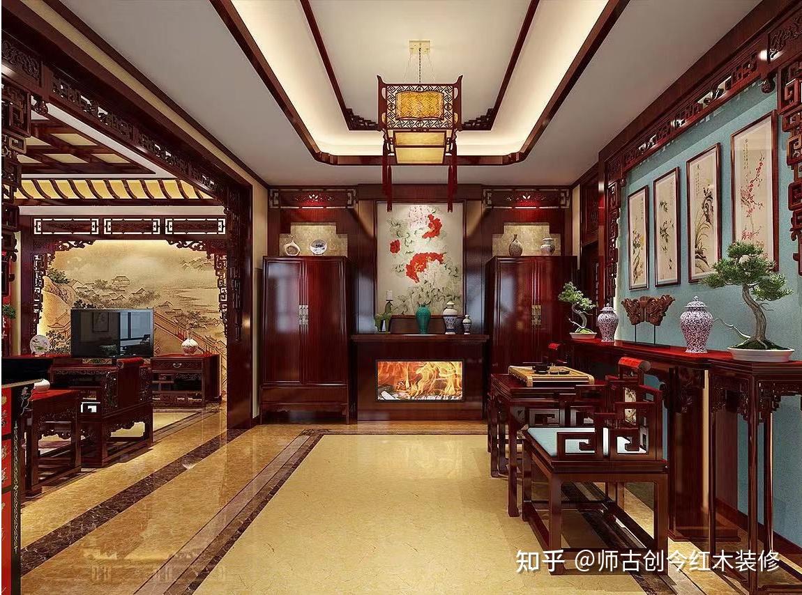 中式红木装修,简直酷到骨子里 - 知乎