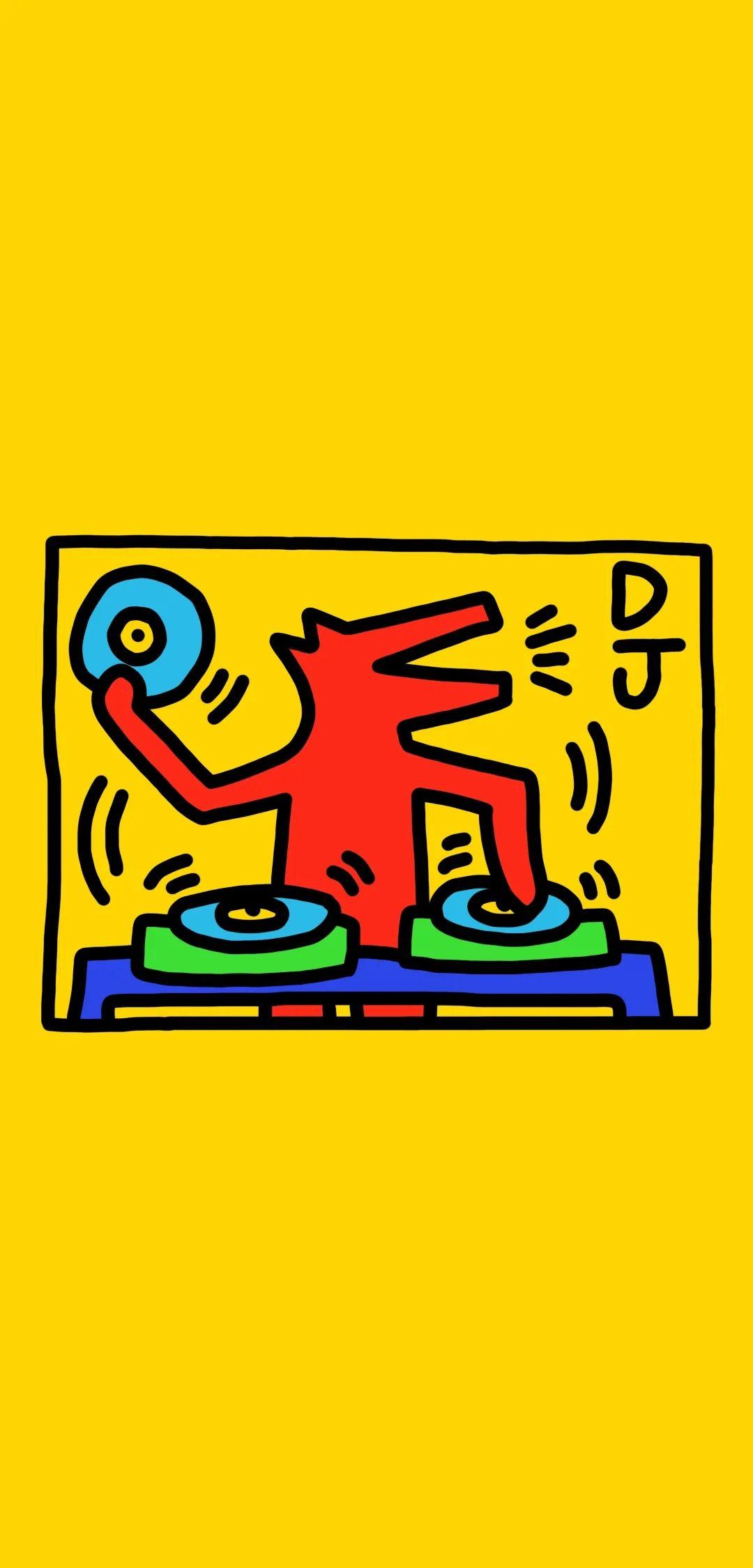 keithharing系列壁纸01