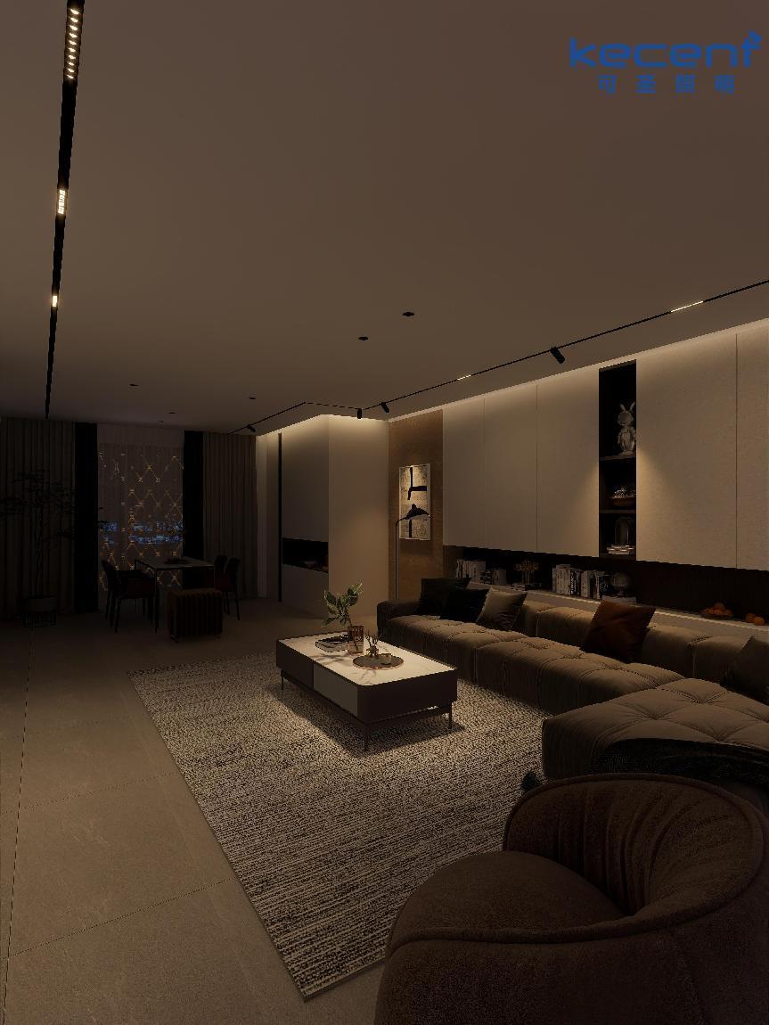 第二步 设计基础照明,重点照明,氛围照明