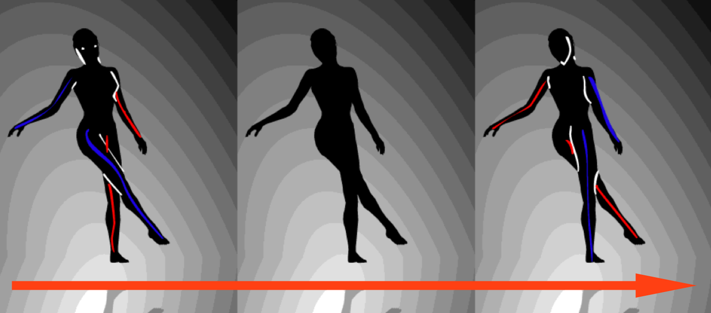 《大脑视错觉破译》你还记得这张"旋转的裸女"gif图吗?