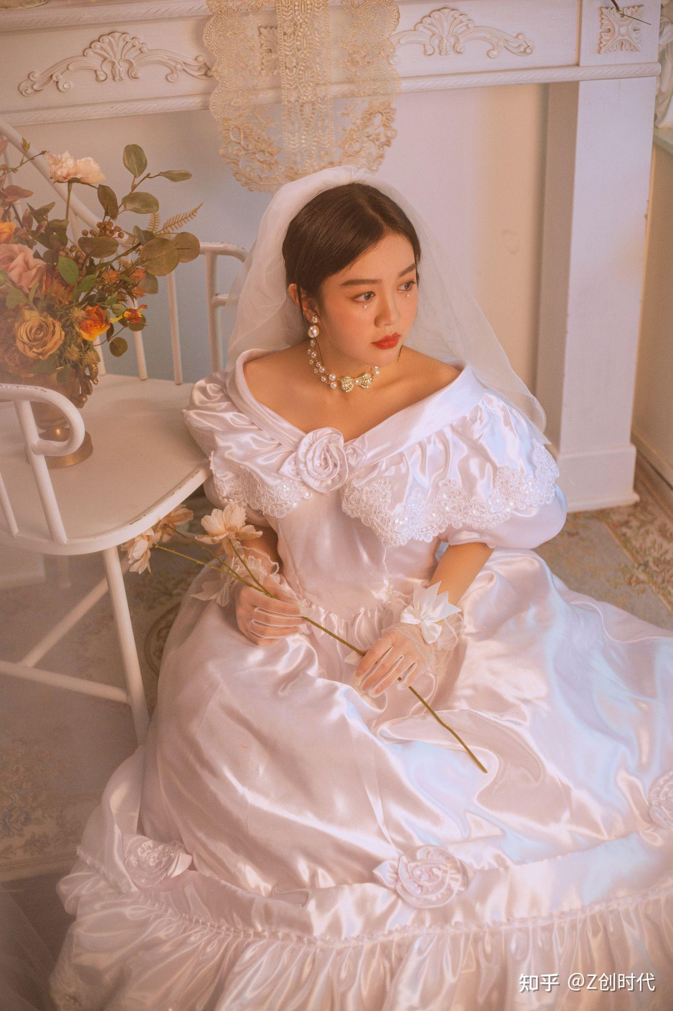 复古婚纱写真少女一生中必拍的复古婚纱写真