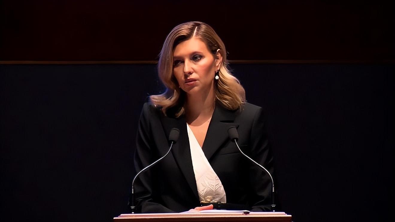 乌克兰第一夫人在美国会演讲现场互动气氛热烈风采不及宋美龄