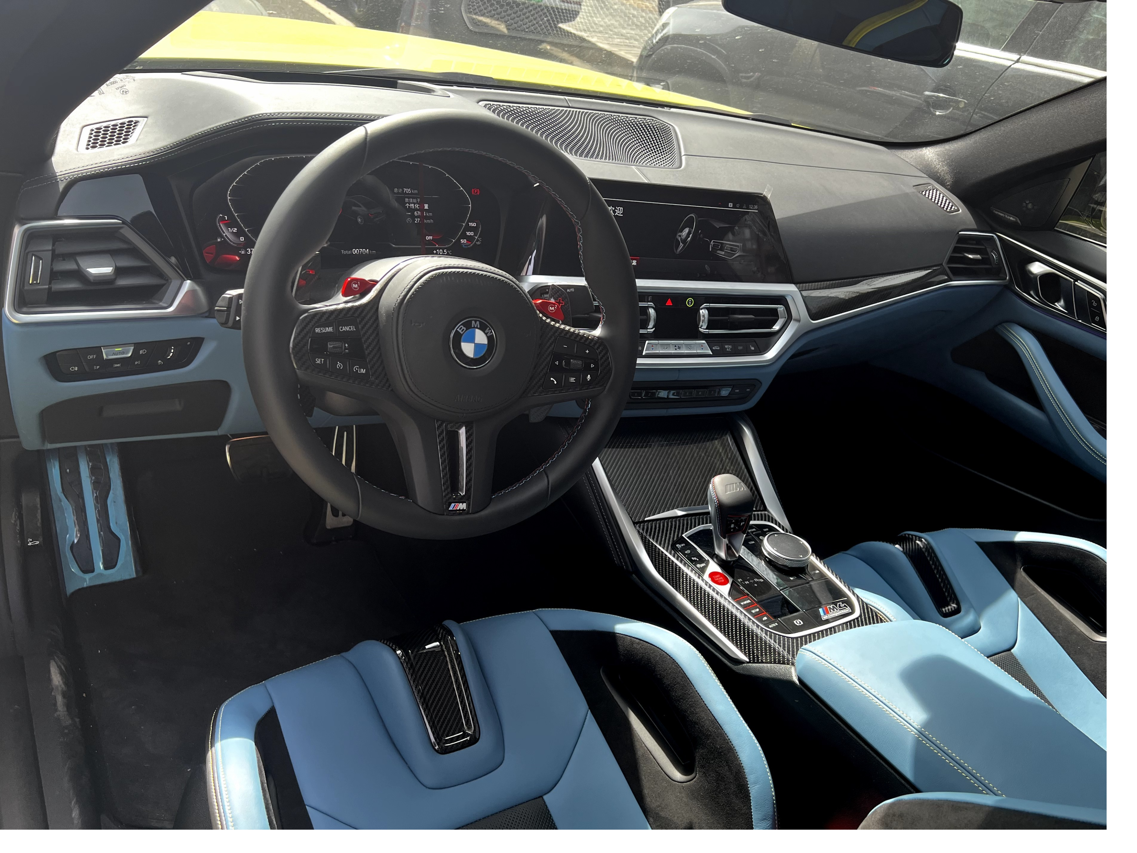 浙江老哥拿下宝马m4雷霆版,带碳纤维桶椅,95万多提车 - 知乎
