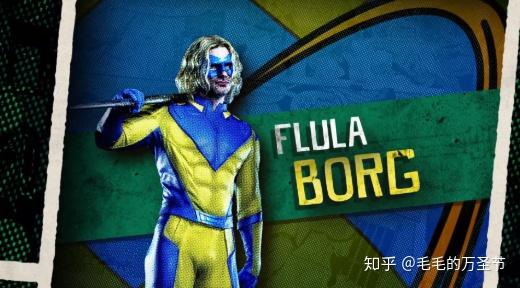 被绿灯侠打败之后加入自杀小队,他的武器就是一杆标枪,他参加过dc大