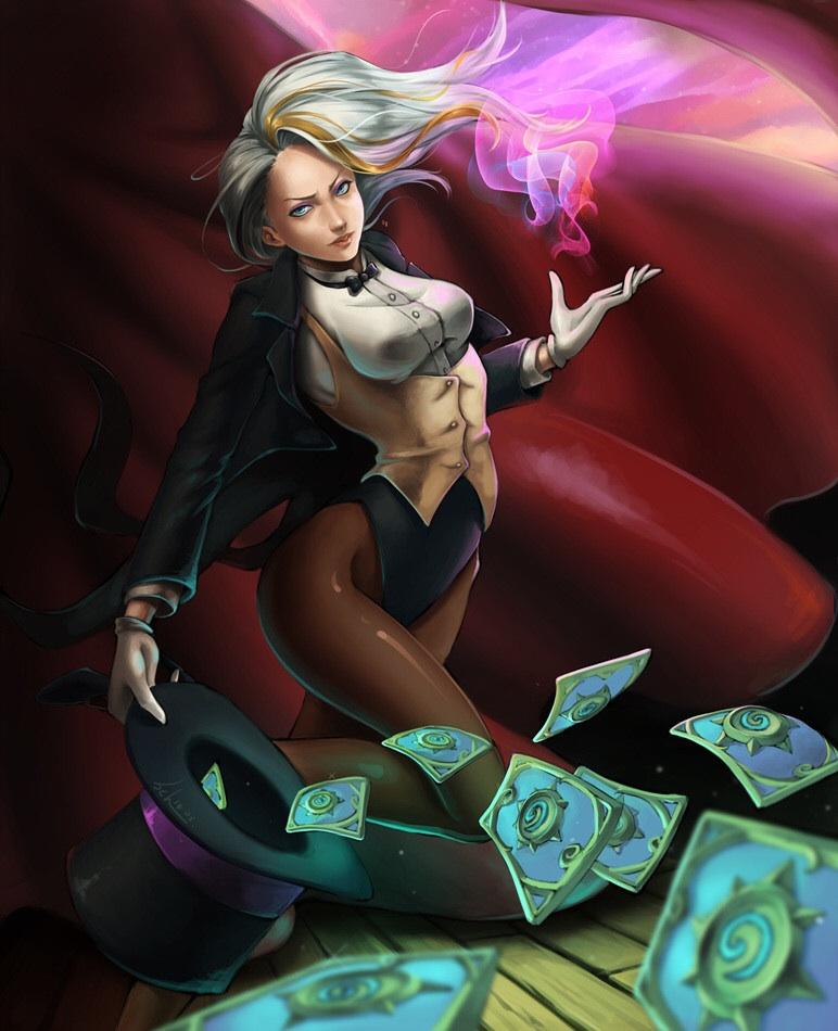 炉石传说图赏人物专题吉安娜篇