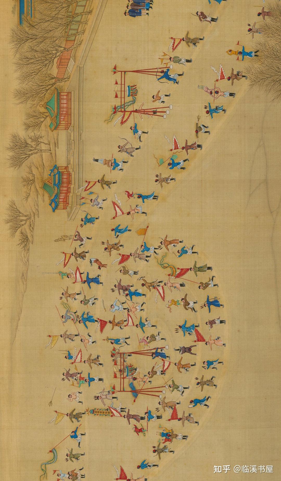 张为邦姚文瀚合画冰嬉图