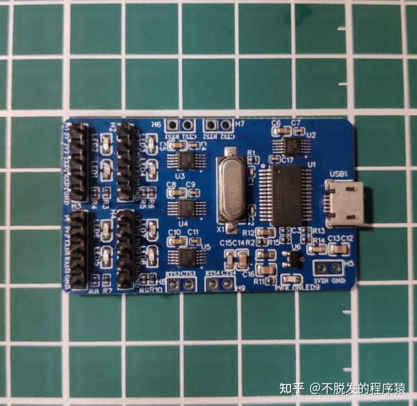 diy一款4路usb轉ttl串口調試模塊