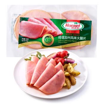 荷美尔(hormel)加州风味火腿片,150g/袋,冷藏熟食