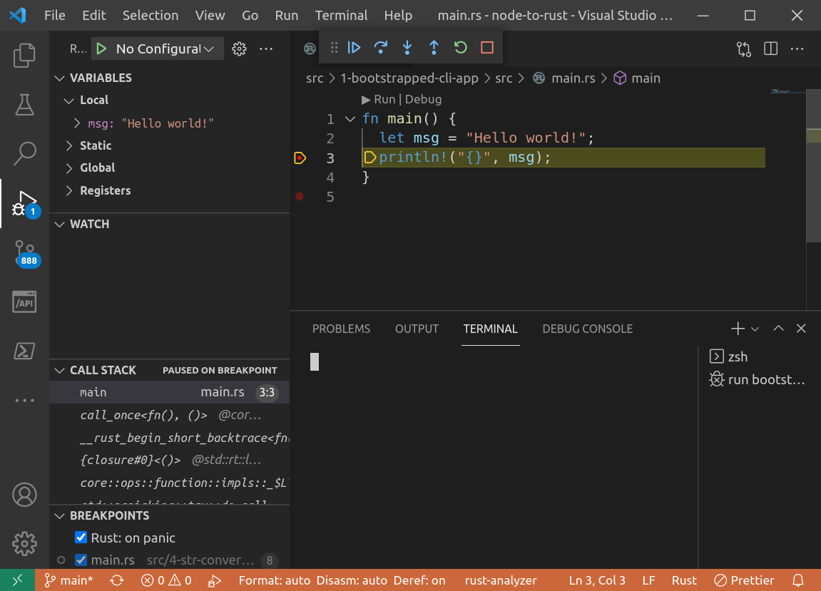 【译】24天从 Node 转 Rust ：第3天 配置 VS Code - 知乎