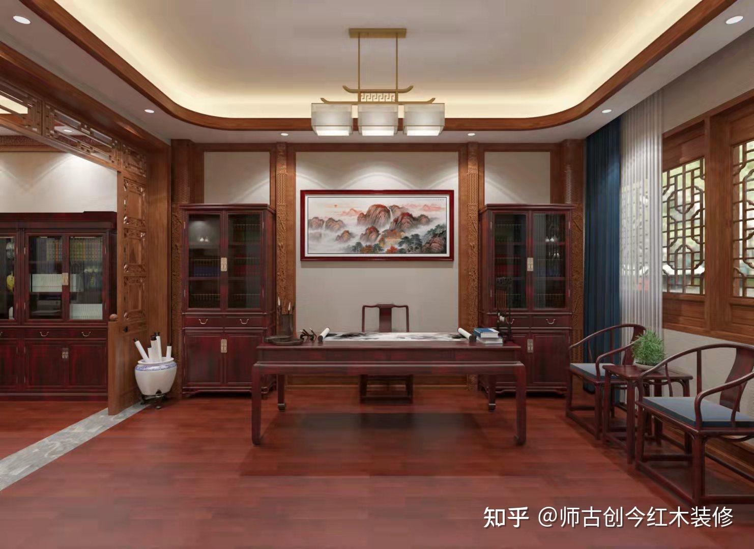 中式红木家装,享受古韵风雅氛围、温馨舒适生活 - 知乎