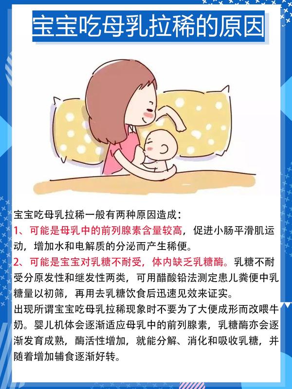 宝宝吃母乳拉稀的原因 知乎 2504