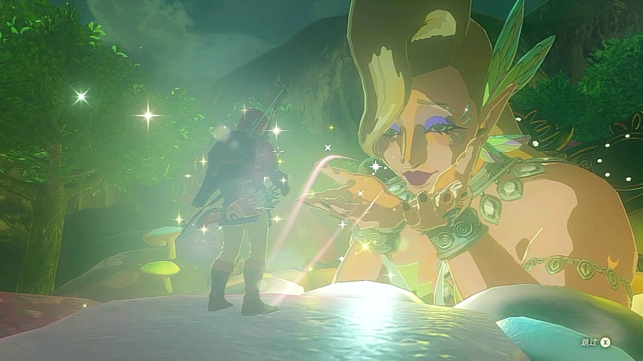 小可爱的游戏记录塞尔达传说旷野之息p15大妖精之泉花之中洲