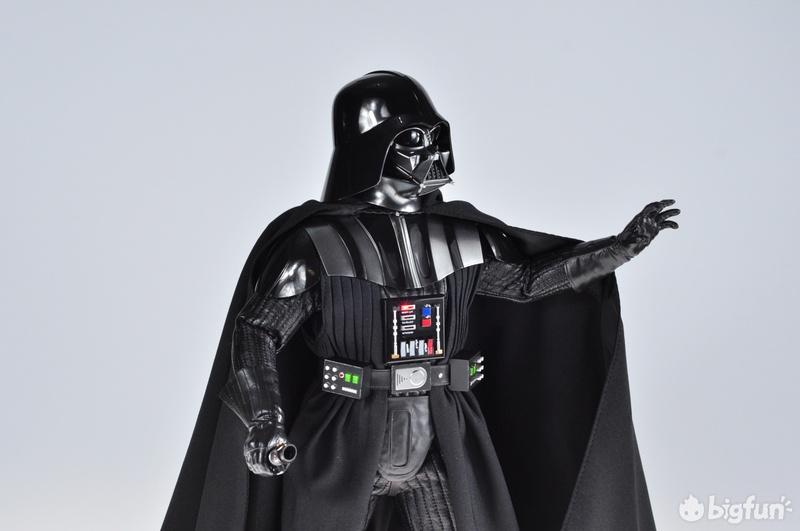 玩具评测hottoys星球大战黑武士达斯维达40周年版