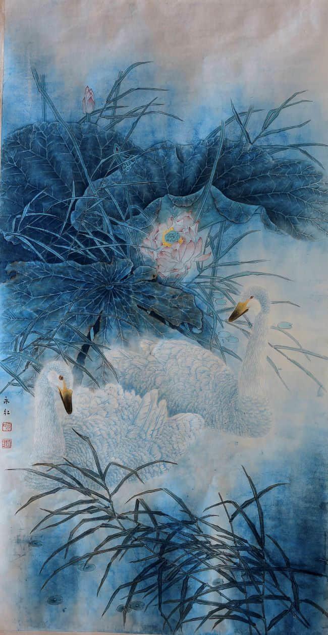 艺术鉴赏网第三届工笔画名家作品全国网络联展赏析