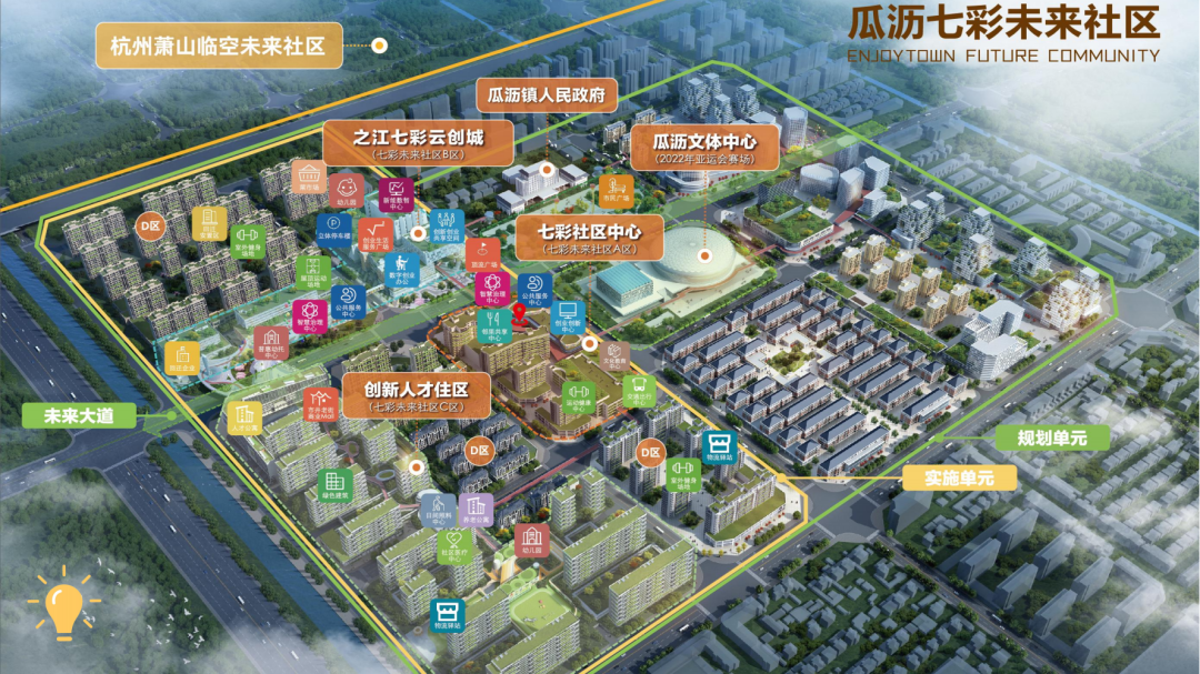 瓜沥七彩小镇公交总站整理 - 知乎
