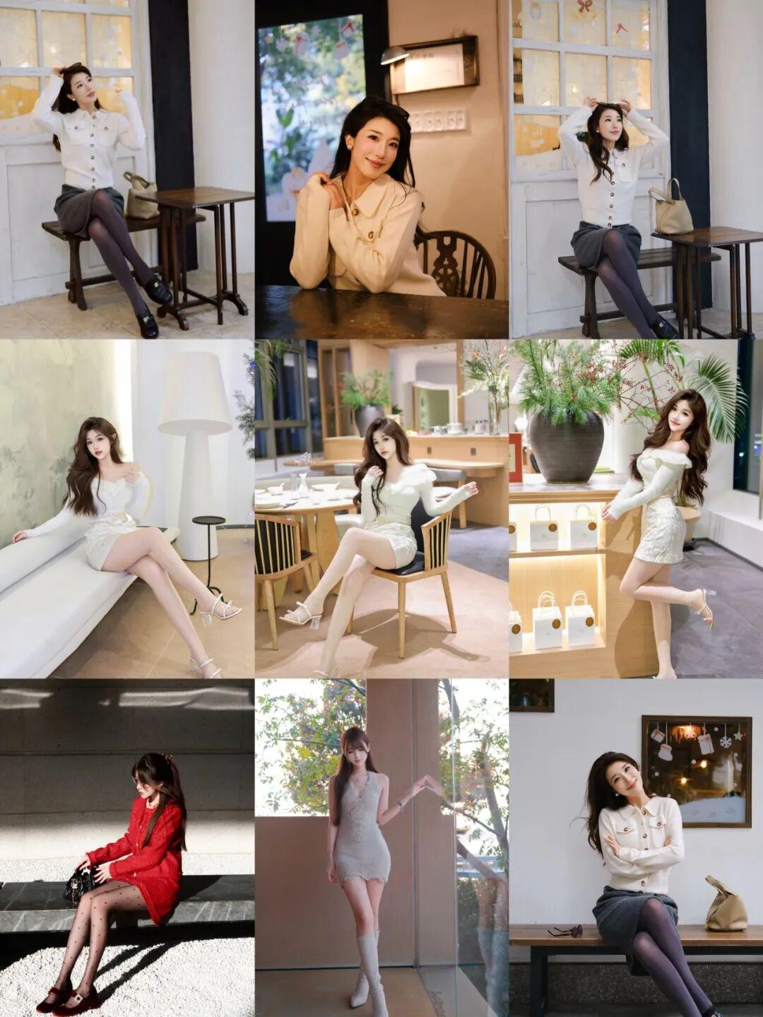 显身材的万能拍照姿势,10个动作,漂亮时髦又精致,松弛自然又好看