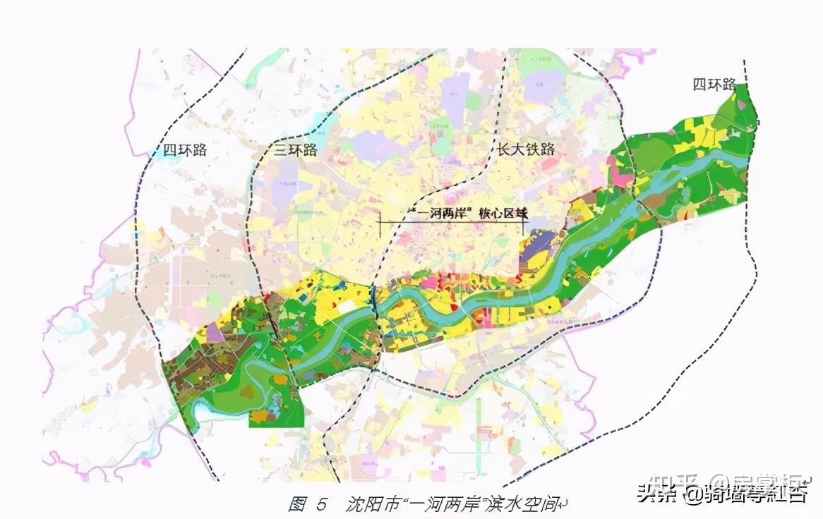 沈阳一河两岸城市品牌打造滨水特色公交系统与慢行空间构想