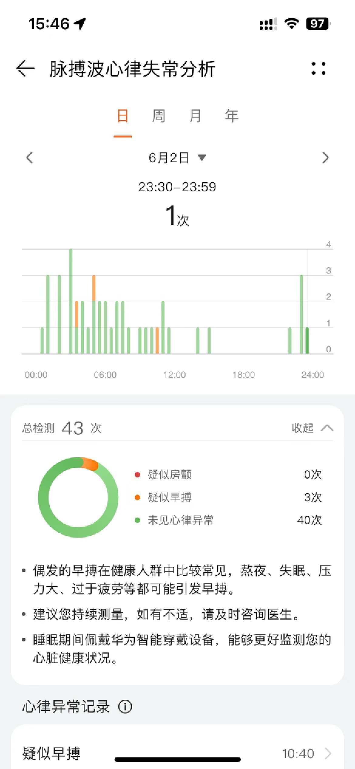 华为watch fit 3在健康数据监测方面做的非常全面.