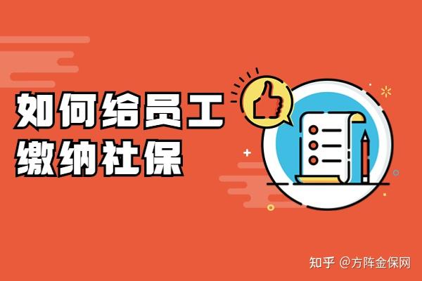 初创公司如何给员工缴纳社保？ - 知乎