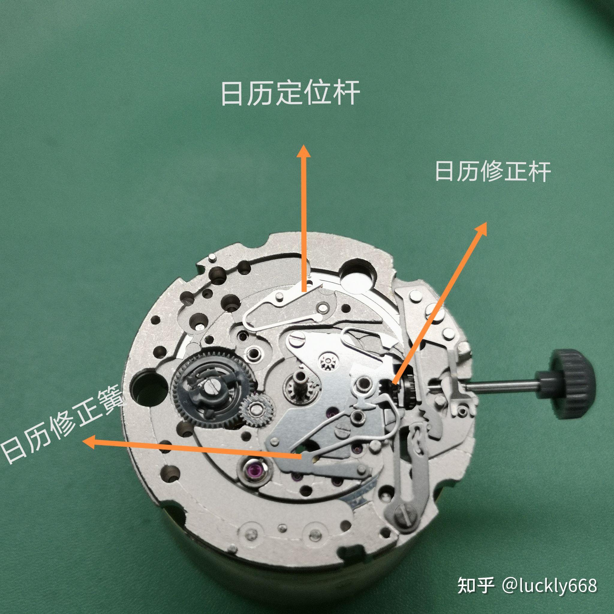 美优达8215机芯拆解安装清洗保养