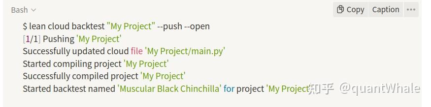 Lean CLI:教程-回测(Lean CLI系列教程-21) - 知乎