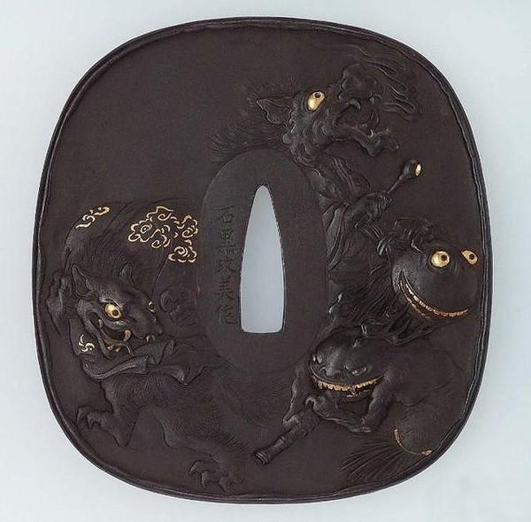 何为武士刀刀镡