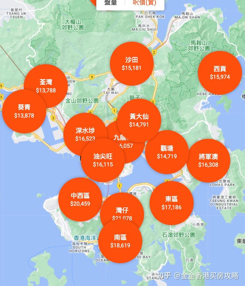 香港买房进阶系列: 新界楼盘收益率对比 （17,000/呎左右） - 知乎