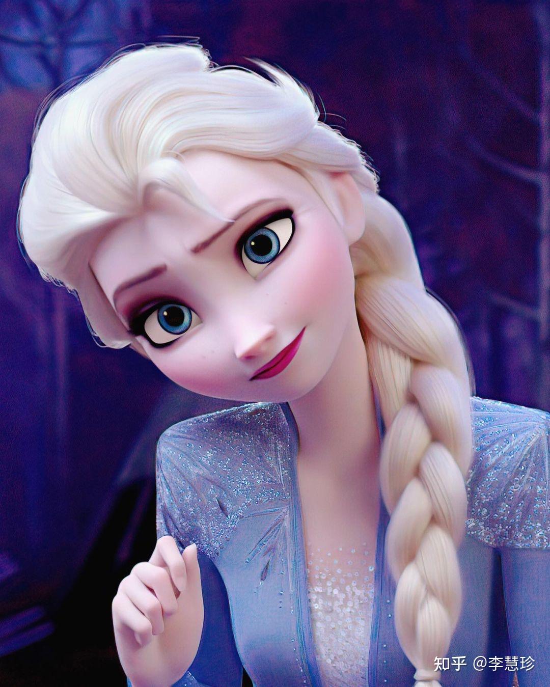 你们认为elsa艾莎女王最美的照片是哪一张