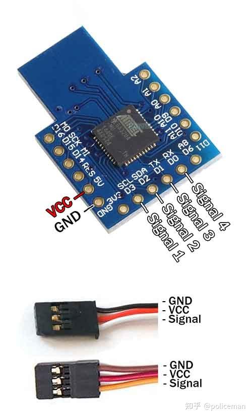 用Arduino自制VRC PRO二通道转换器 知乎