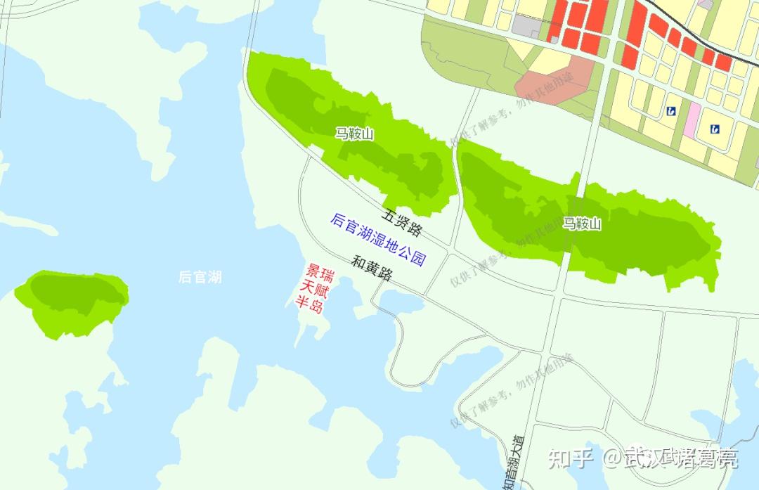 后官湖湿地公园地图图片